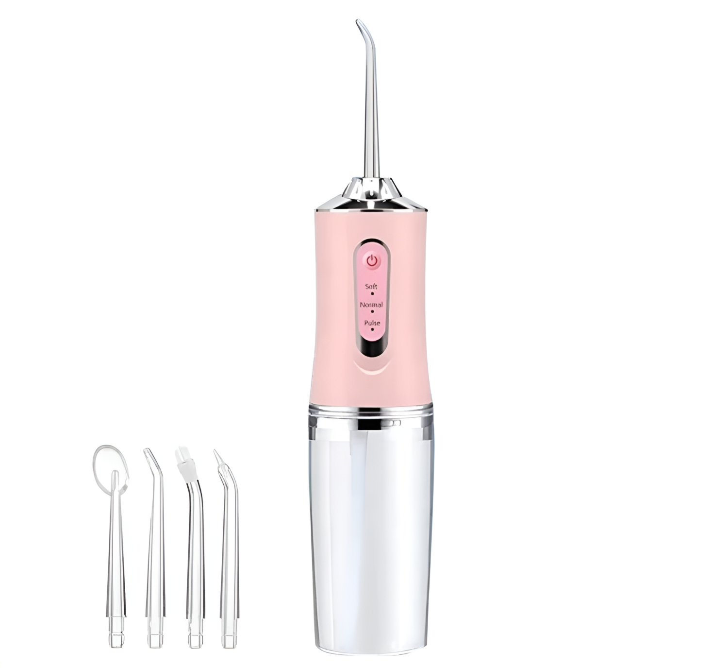 Portable Professional Oral Irrigator with 3 Modes and 4 Replaceable Nozzles