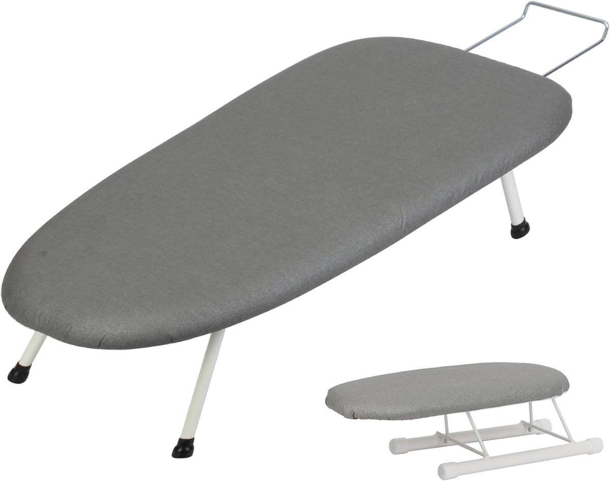 Folding Mini Tabletop Ironing Board with Retractable Iron Rest