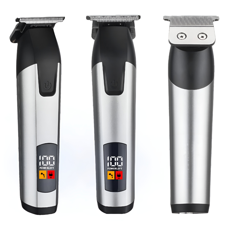 Professional Cordless Hair Clippers with Intelligent Digital Display