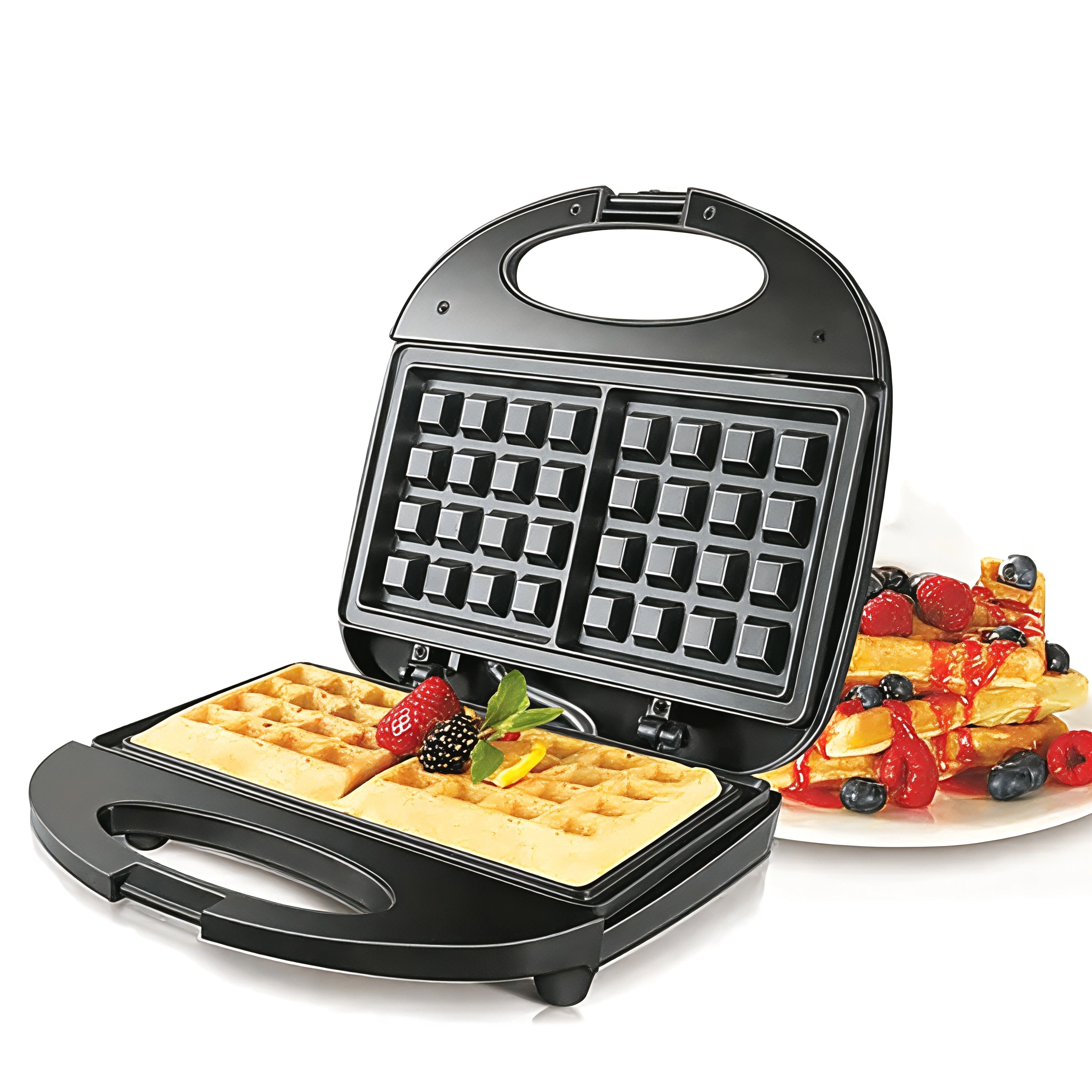 Electric Waffle Maker with Double Square Plates