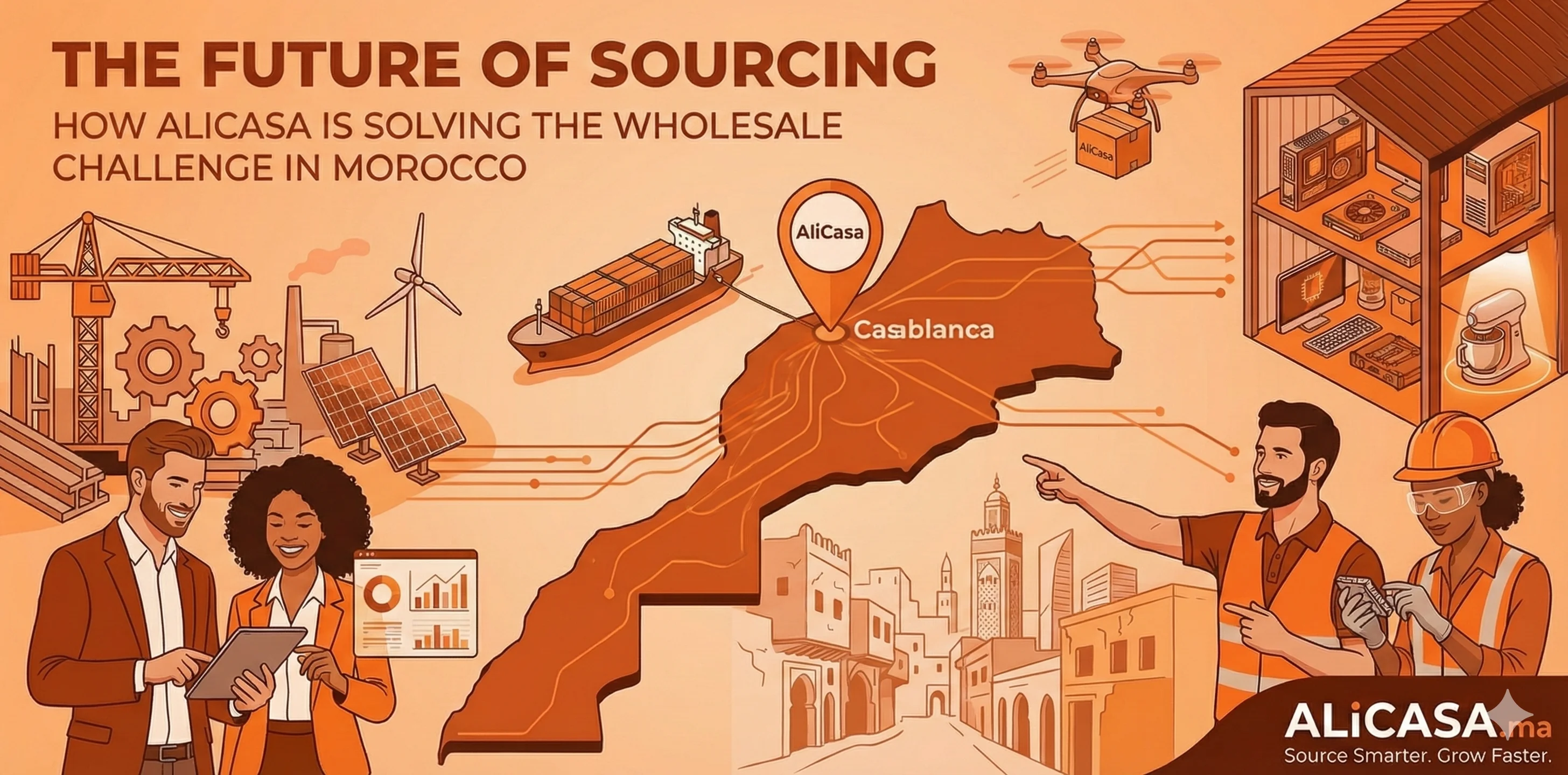 The Future of Sourcing: How Alicasa is Solving the Wholesale Challenge in Morocco