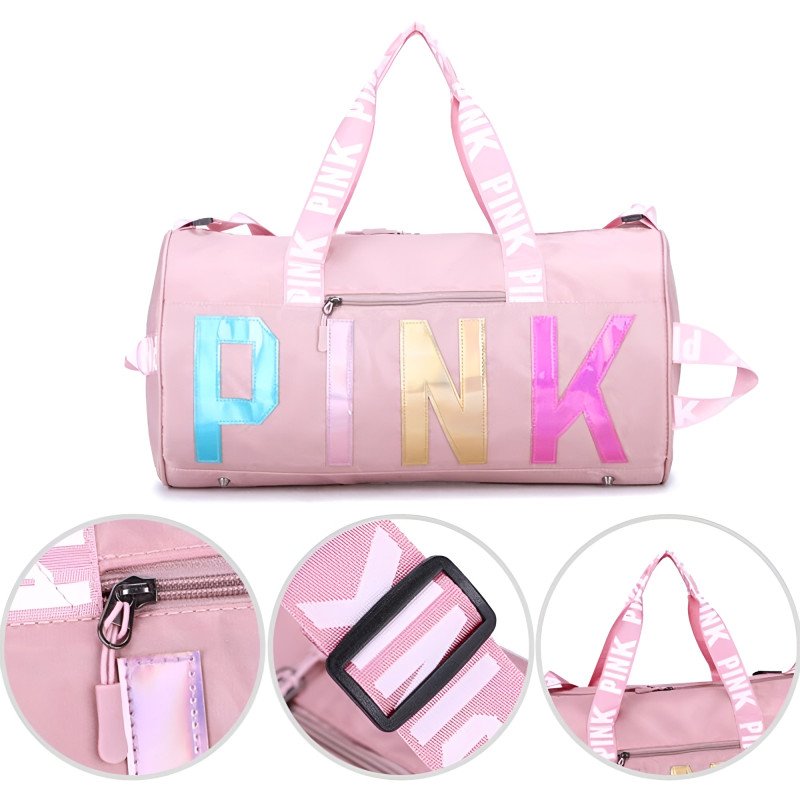 Reflective PINK Edition Sports Duffel Bag