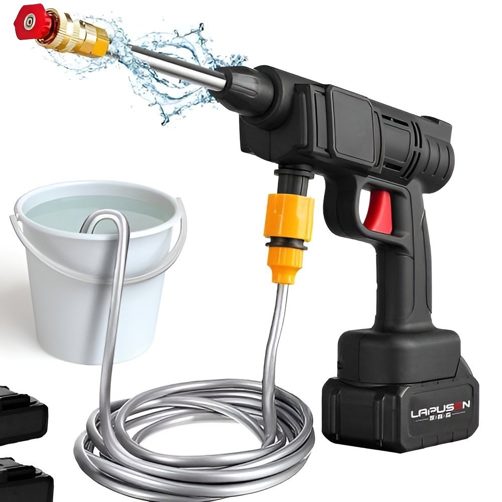 Cordless High-Pressure Car Washer Gun