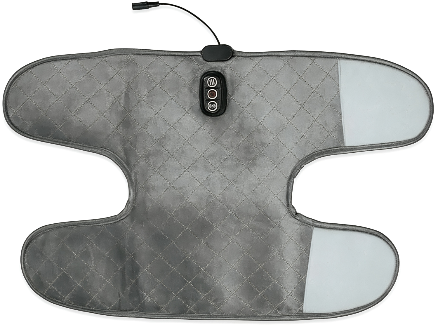 2-in-1 Heating & Vibrating Knee Massage Wrap with Weighted Clay Beads