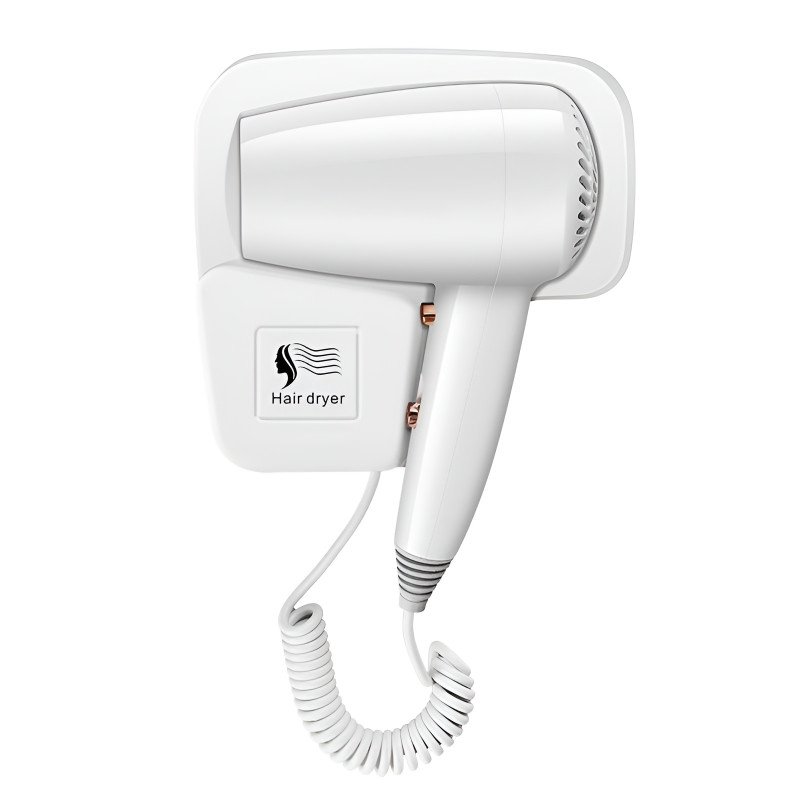 Wall-Mounted Hair Dryer with Constant Temperature