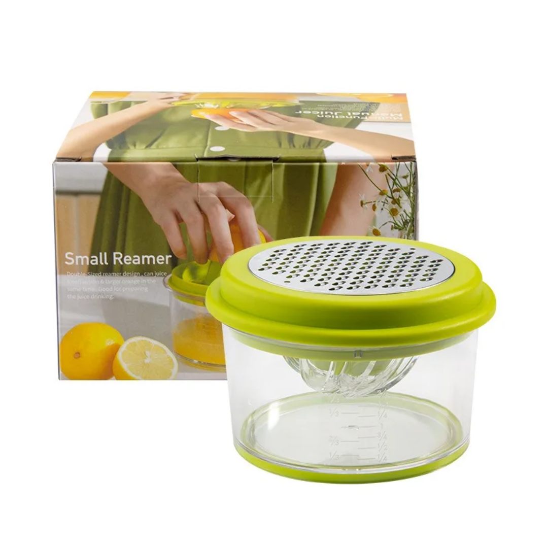 4-in-1 Multi-Functional Manual Citrus Juicer & Grater