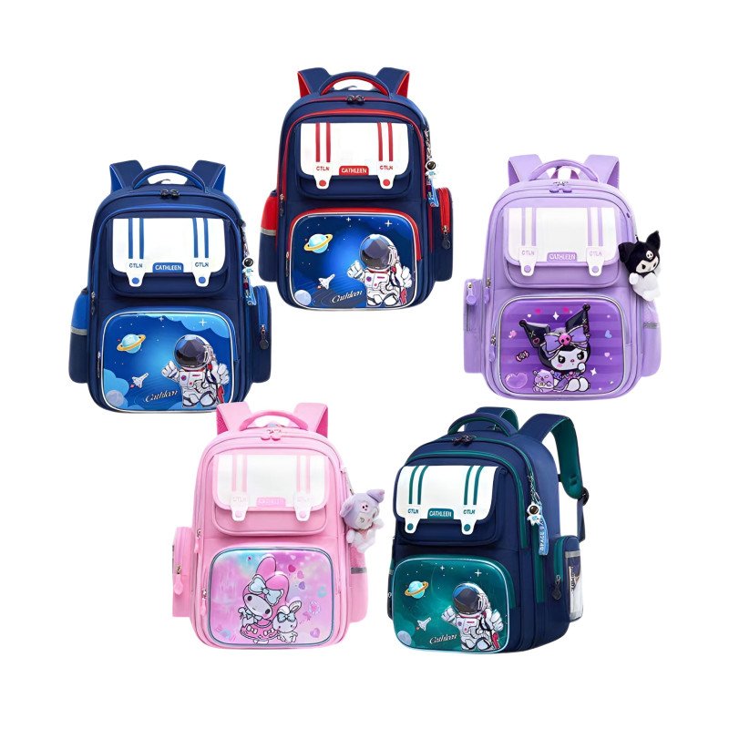 Ergonomic Astronaut School Backpack for Kids