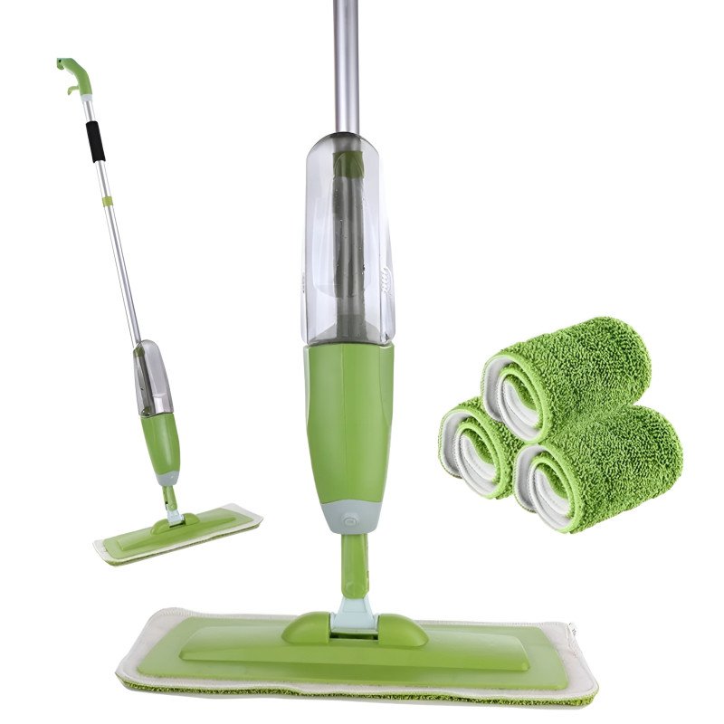 2-in-1 Spray Mop with Microfiber Cleaning Pad