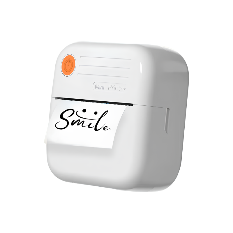 Mini Portable Thermal Printer: Wireless Bluetooth Pocket Printer for Photos & Notes