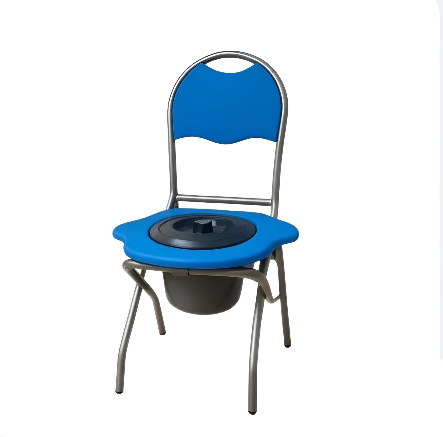 Portable Folding Medical Commode Chair