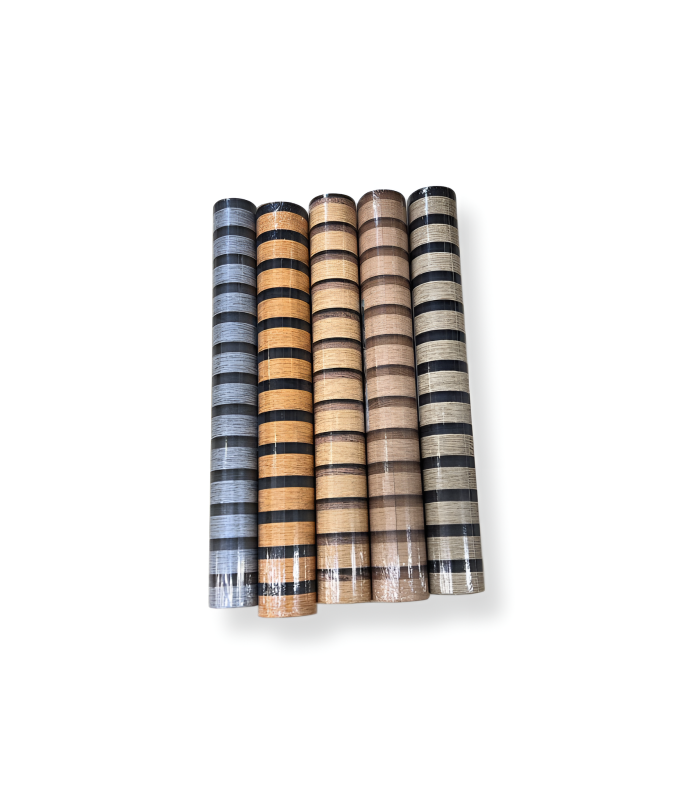 Premium Self-Adhesive Vinyl Wallpaper 10m x 53cm Wood and Tropical Leaf Designs