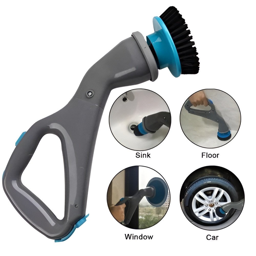 Powerful Cordless Rechargeable Electric Cleaning Brush