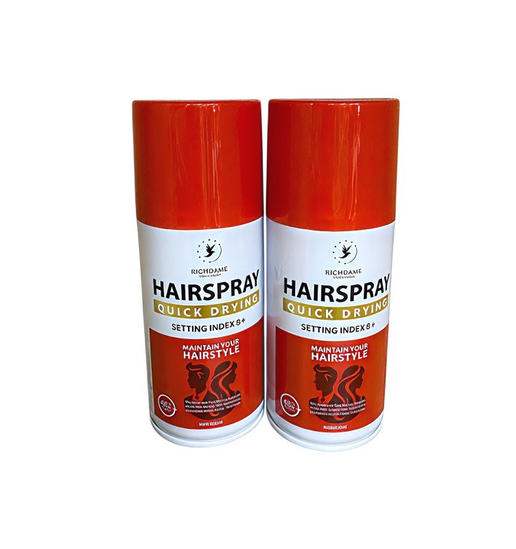 Richdame Cosmetics Quick Drying Hairspray Setting Index 8 Plus Professional