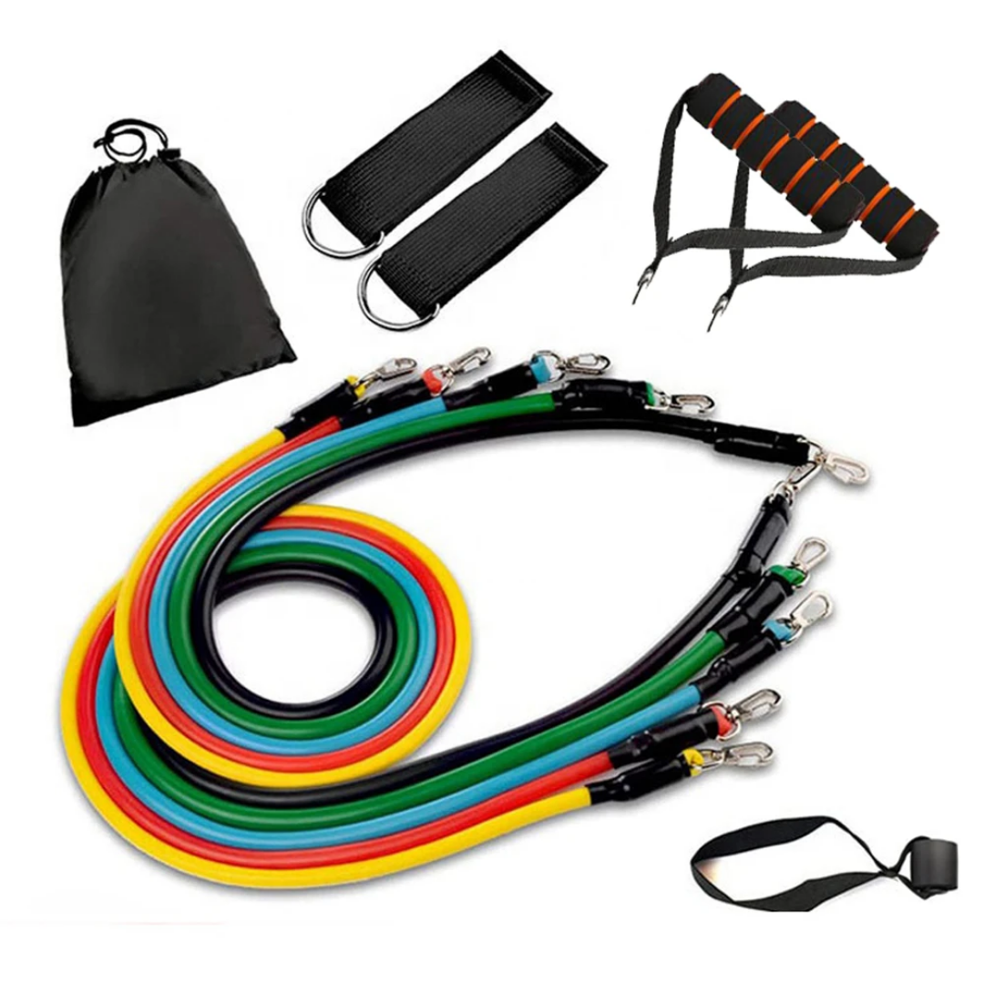 Resistance Band Set for Home Fitness
