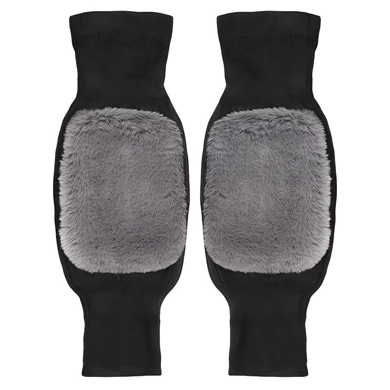 Thermal Faux Fur-Lined Knee Warmers