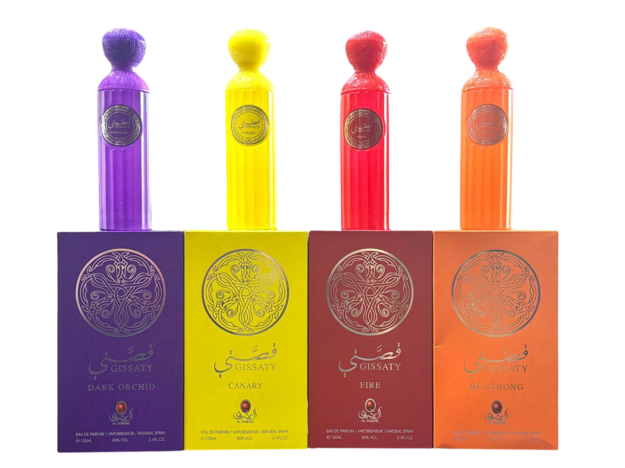 Gissaty Perfume Collection by Al Aqeeq (100ml)