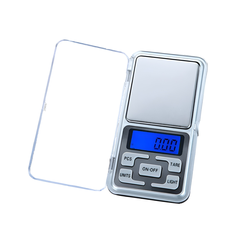 High-Precision Digital Pocket Scale with LCD Display