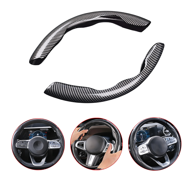 Premium Segmented Car Steering Wheel Cover