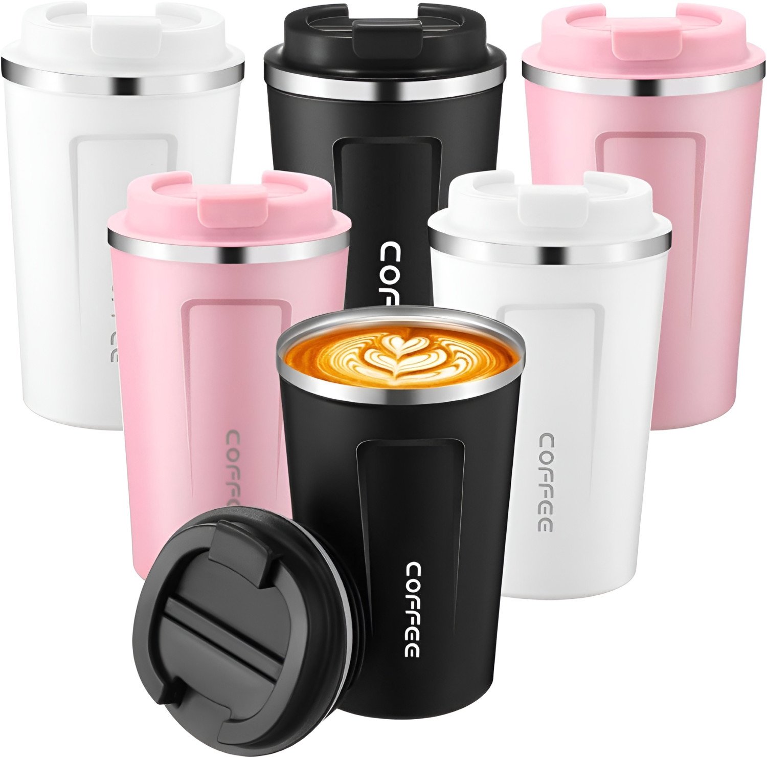 Portable Stainless Steel Insulated Coffee Travel Mug