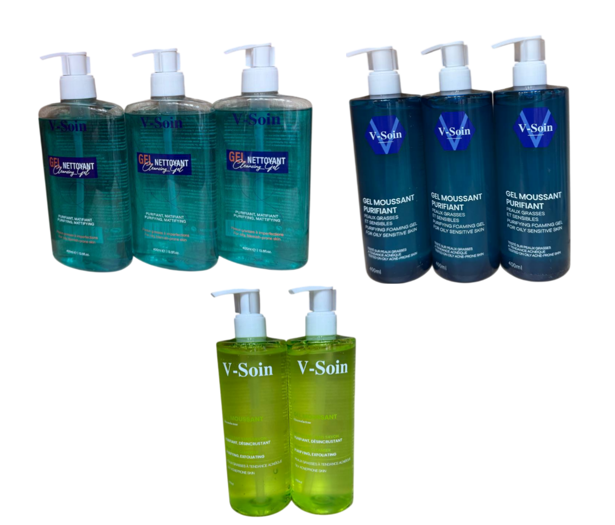 V-Soin Purifying and Exfoliating Cleansing Gel