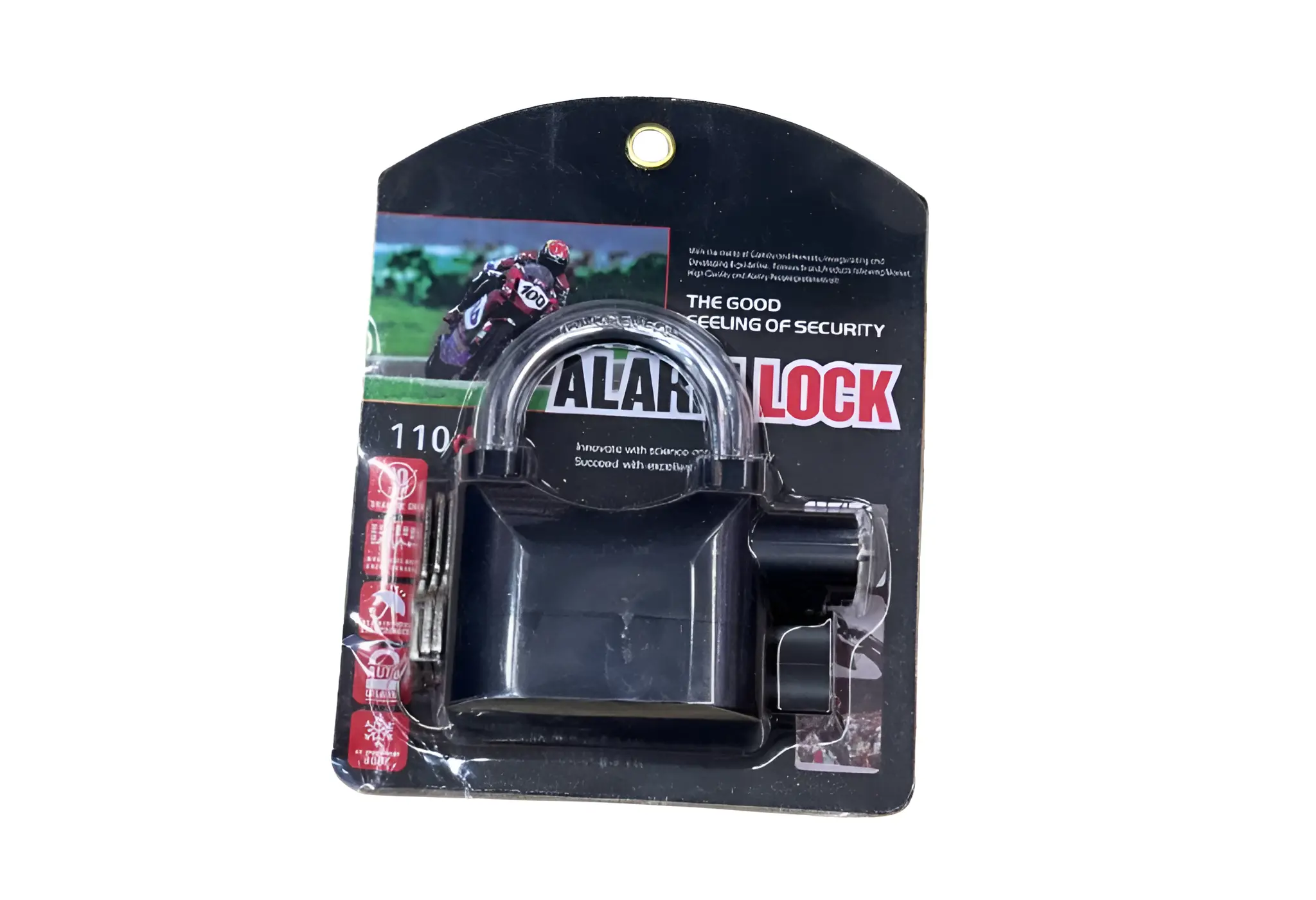 Heavy Duty Anti-Theft Siren Alarm Padlock