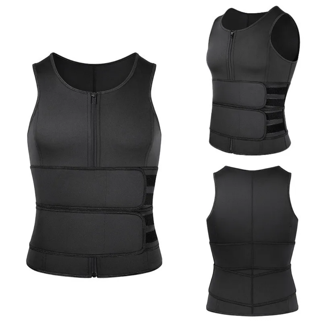 Men's Sauna Sweat Vest & Body Shaper
