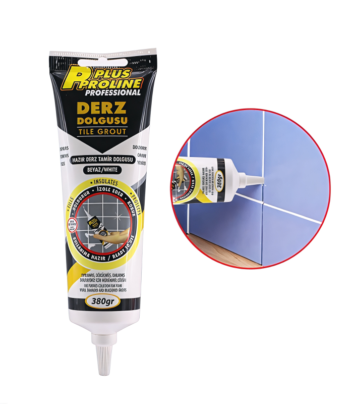 Professional Ready-to-Use White Tile Grout Repair Cream