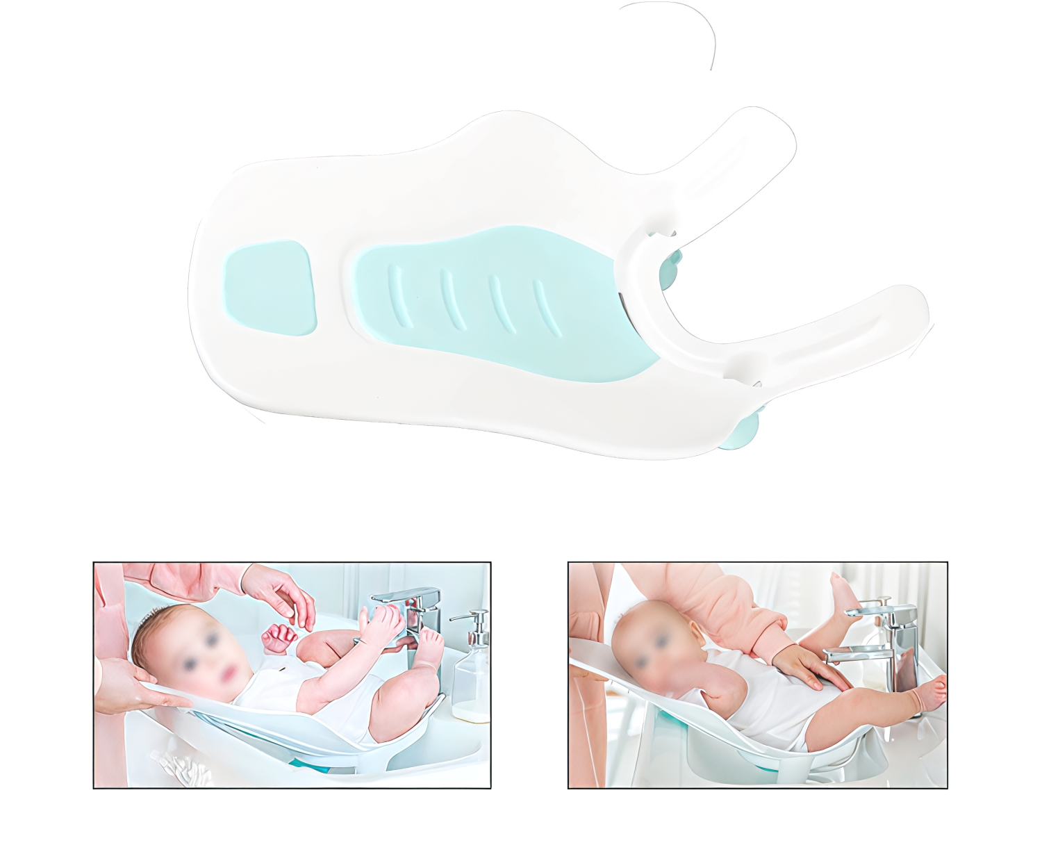Ergonomic Baby Bather for Sink and Tub